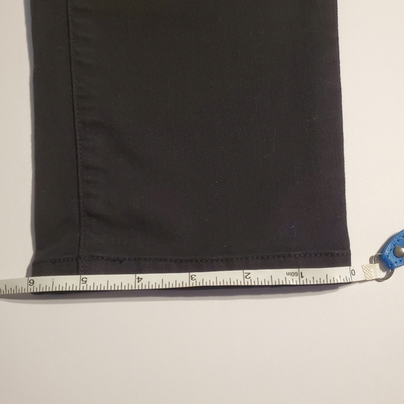 Eileen Fisher Black Denim Jeans Slim RN#78121 Organic Cotton NWT XS or XXS - Picture 14 of 16